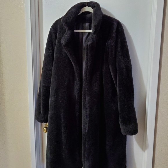 angashion Jackets & Blazers - Faux fur evening coat